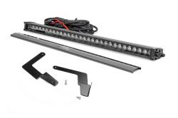 Rough Country 70619BLDRL Bumper Mount 30" LED Light Bar Kit for 16-23 Tacoma