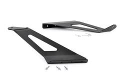 Rough Country 70513B Upper Windshield 50" Light Bar Mount 15-20 Silverado/Sierra