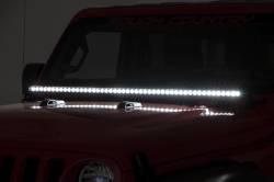 Rough Country Suspension Systems - Rough Country 70057 Cowl Mount 30" LED Light Bar Kit for 18+ Jeep Wrangler JL/JT - Image 4