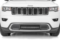 Rough Country Suspension Systems - Rough Country 70775 Bumper Mount 20" LED Light Bar Kit for 11-20 Grand C WK2 - Image 3