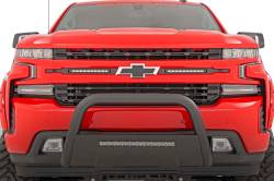 Rough Country Suspension Systems - Rough Country Grille Mount Dual 10" LED Light Bar Kit 19-22 Silverado 70818 - Image 3