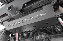 Rough Country Suspension Systems - Rough Country 779 Muffler Skid Plate Black for 07-18 Jeep Wrangler JK - Image 5