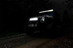 Rough Country Suspension Systems - Rough Country Chrome Series 20" Dual Row LED DRL Light Bar EACH 70920DA - Image 5
