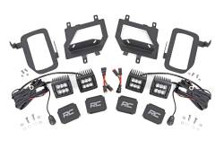 Rough Country 70832 Dual 2" LED Pod Fog Light Kit-Spot for 15-17 Ford F150