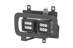 Rough Country Suspension Systems - Rough Country 70832 Dual 2" LED Pod Fog Light Kit-Spot for 15-17 Ford F150 - Image 2