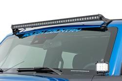 Rough Country 71041 Windshield Mount 40" LED Light Bar Kit for 21-26 Ford Bronco