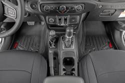 Rough Country Suspension Systems - Rough Country M-61505 Front/Rear Floor Liners Black for 20-26 Gladiator JT 4WD - Image 2