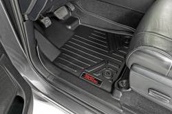 Rough Country Suspension Systems - Rough Country Front/Rear Floor Liners Black for 14-21 Tundra CrewMax M-71770 - Image 3