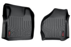 Rough Country M-5200 Front Floor Liners Black for 99-07 Ford Super Duty Ec/Cc