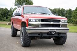 Rough Country Suspension Systems - Rough Country RS163 Front Tow Hook Brackets Black for 88-98 GM C/K 1500 Truck - Image 4
