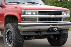 Rough Country Suspension Systems - Rough Country RS163 Front Tow Hook Brackets Black for 88-98 GM C/K 1500 Truck - Image 3