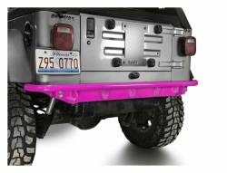 Steinjager - Steinjager Rear Off Road D-Ring Bumper-Hot Pink for Wrangler TJ J0049319 - Image 1
