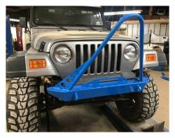 Steinjager - Steinjager Front Off Road Bumper w/Stinger Red Baron for Wrangler TJ J0049287 - Image 3