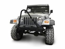 Steinjager - Steinjager Front Off Road Bumper w/Stinger-Text Black for Jeep TJ J0049295 - Image 1