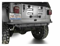 Steinjager - Steinjager Rear Off Road D-Ring Bumper-Bare for Wrangler TJ J0049302 - Image 1