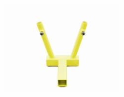 Steinjager - Steinjager Hitch Mount Dual Flag Holder-Lemon Peel for Wrangler TJ J0050117 - Image 1