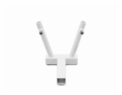 Steinjager - Steinjager Hitch Mount Dual Flag Holder-Cloud White for Gladiator JT J0050089 - Image 1