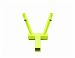 Steinjager - Steinjager Hitch Mount Dual Flag Holder-Gecko Green for Gladiator JT J0050091 - Image 1