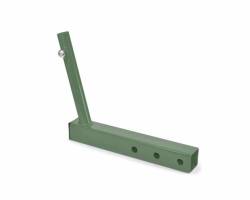 Steinjager - Steinjager Hitch Mount Single Flag Holder-Locas Green for Gladiator J0050102 - Image 1