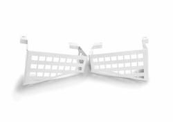 Steinjager Wheel Well Storage Baskets-Cloud White for Wrangler JK 4DR J0053793