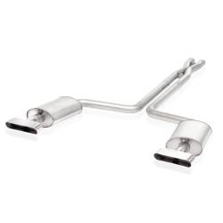 Stainless Works C49296EXHLMF Chevy Corvette 92-96 Exhaust 2.5" S-Tube System