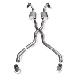 Stainless Works CA676925CSAR 2.5" Exhaust X-Pipe 67-69 Chevy Camaro