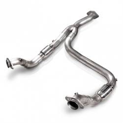 Stainless Works - Stainless Works FTECODPCAT F150 Ecoboost 2011-14 3.5L Catted Downpipe - Image 1