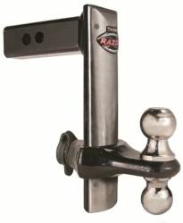 Trimax - Trimax TRZ8SFP 8" Deluxe Stainless Steel Face Plate Powder Coat Drop Hitch - Image 1