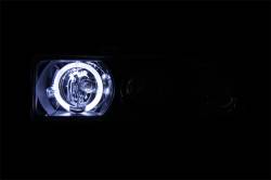 Anzo USA - Anzo USA 111015 Projector Headlight Set w/CCFL Halo Black for 98-04 S-10/Blazer - Image 2