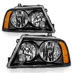 Anzo USA - Anzo USA 111045 Black Crystal Headlight Set for 03-06 Lincoln Navigator - Image 2