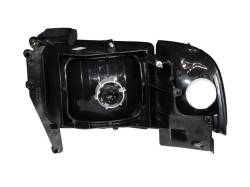 Anzo USA - Anzo 111068 Crystal Headlight Set w/Corners Chrome for 94-02 Dodge RAM Trucks - Image 2