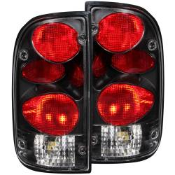 Anzo USA - Anzo USA 211129 Black Euro Clear Lens Taillight Set for 95-00 Toyota Tacoma - Image 1