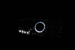 Anzo USA - Anzo USA 111195 1Pc Projector Headlight w/LED Halo Chrome for RAM 1500/2500/3500 - Image 3