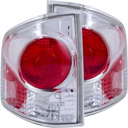 Anzo USA - Anzo USA 211032 Chrome Euro Clear Lens Taillight Set 95-05 S10/Sonoma Pickup - Image 1