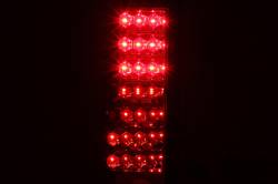 Anzo USA - Anzo USA 311034 Chrome LED Red/Clear Lens Taillight Set for Hardbody - Image 3