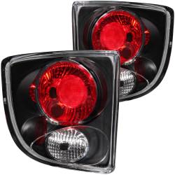 Anzo USA - Anzo USA 221106 Black Euro Clear Lens Taillight Set for 00-05 Toyota Celica - Image 1