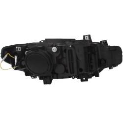 Anzo USA - Anzo USA Projector Headlight Set w/U-Bar Halo Black BMW 3-Series 121504 - Image 2