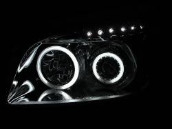 Anzo USA - Anzo USA 111120 Black Projector Headlight Set w/CCFL Halo for Toyota RAV4 - Image 2