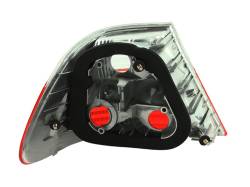 Anzo USA - Anzo USA Chrome Euro Red/Clear Lens Taillight Set BMW 3-Series Coupe 221217 - Image 2