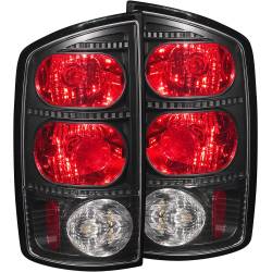 Anzo USA - Anzo USA 211169 Chrome Euro Smoked Lens Taillight Set for 02-06 RAM Trucks - Image 1