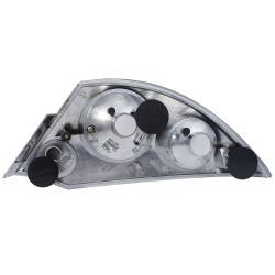 Anzo USA - Anzo USA 221080 Chrome Euro Clear Lens Taillight Set 00-05 Mitsubishi Eclipse - Image 2