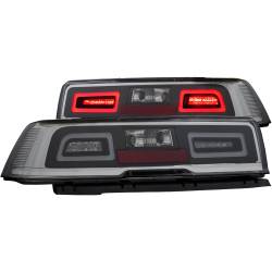 Anzo 321321 Chrome LED Smoked Lens Taillight Set for 14-15 Chevrolet Camaro