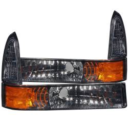 Anzo USA 511041 Euro Smoke Lens Corner/Parking Lights for Excursion/Super Duty