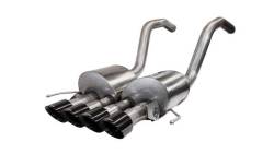 Corsa Performance - Corsa Performance 14777BLK Xtreme/Touring Axle-Back Exhaust System for Corvette - Image 1