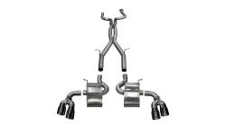 Corsa Performance - Corsa Performance 14770BLK Xtreme+ Cat-Back Exhaust System for 16-24 Camaro - Image 1