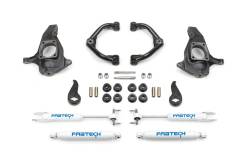 Fabtech - Fabtech K1064 3.5" Uniball Control Arm Lift w/Shocks for 11-19 GM 2500HD/3500HD - Image 1