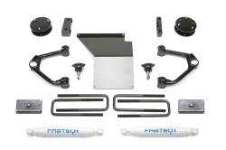Fabtech - Fabtech K1070 Budget Lift Kit w/Shocks for 14-18 Sierra/Silverado 1500 - Image 1
