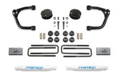 Fabtech - Fabtech K1129 Uniball Lift System w/Shocks for 19-22 Sierra/Silverado 1500 - Image 1