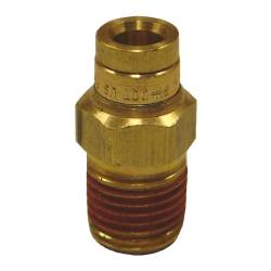 Firestone Ride-Rite - Firestone Ride-Rite 3454 Male Connector Brass Air Fitting 1/8 NPT 6Pc - Image 1