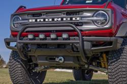 Rough Country Suspension Systems - Rough Country 51101 Black Front Bumper Nudge Bar w/LED for 21-26 Ford Bronco - Image 6